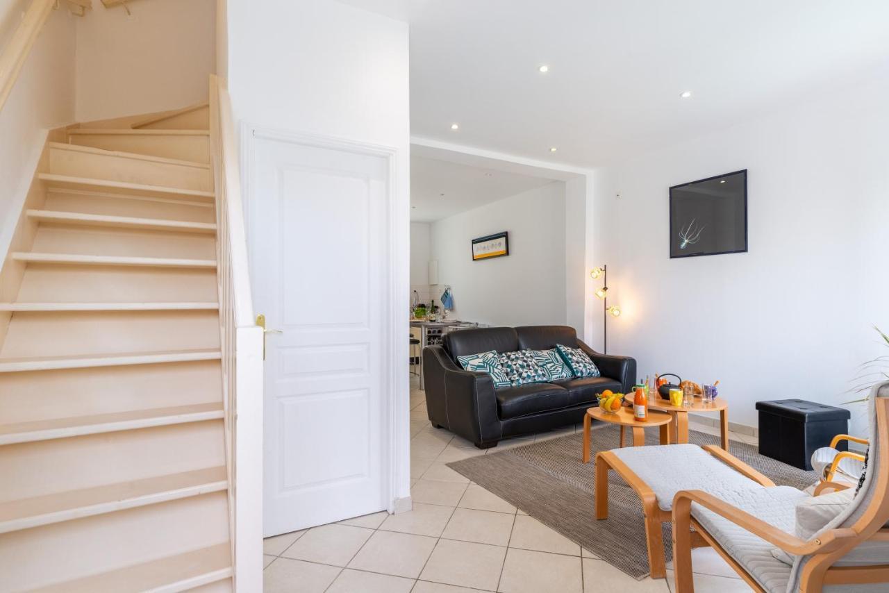 Les Bleuets - Duplex Avec Vue Mer Pleneuf-Val-Andre Exterior photo